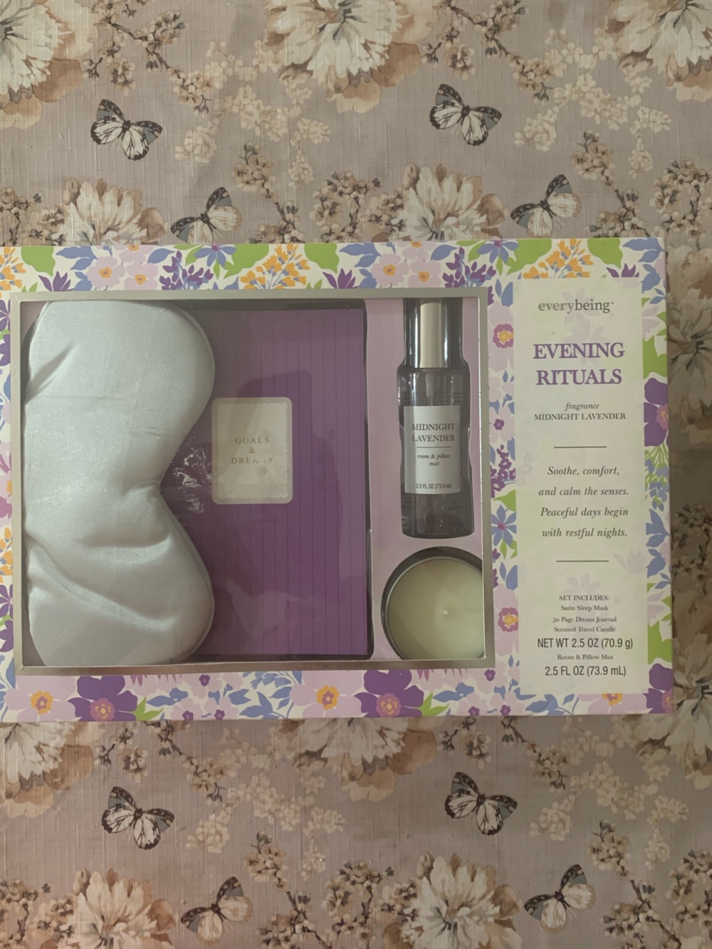 Evening Rituals Midnight Lavender Bath & Body Set - Purple